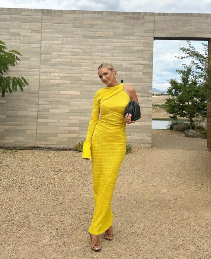 Camilla yellow clearance dress