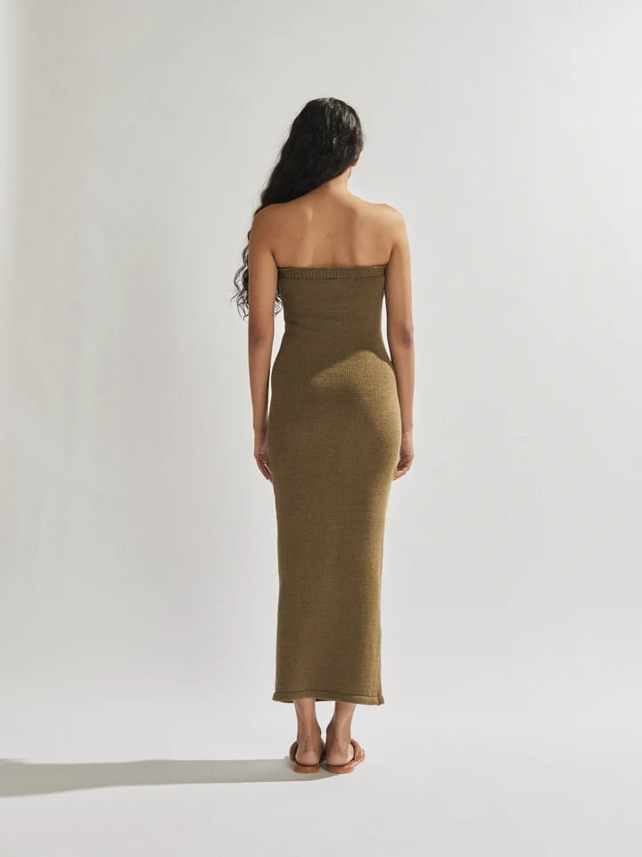 Cora Maxi (Khaki)