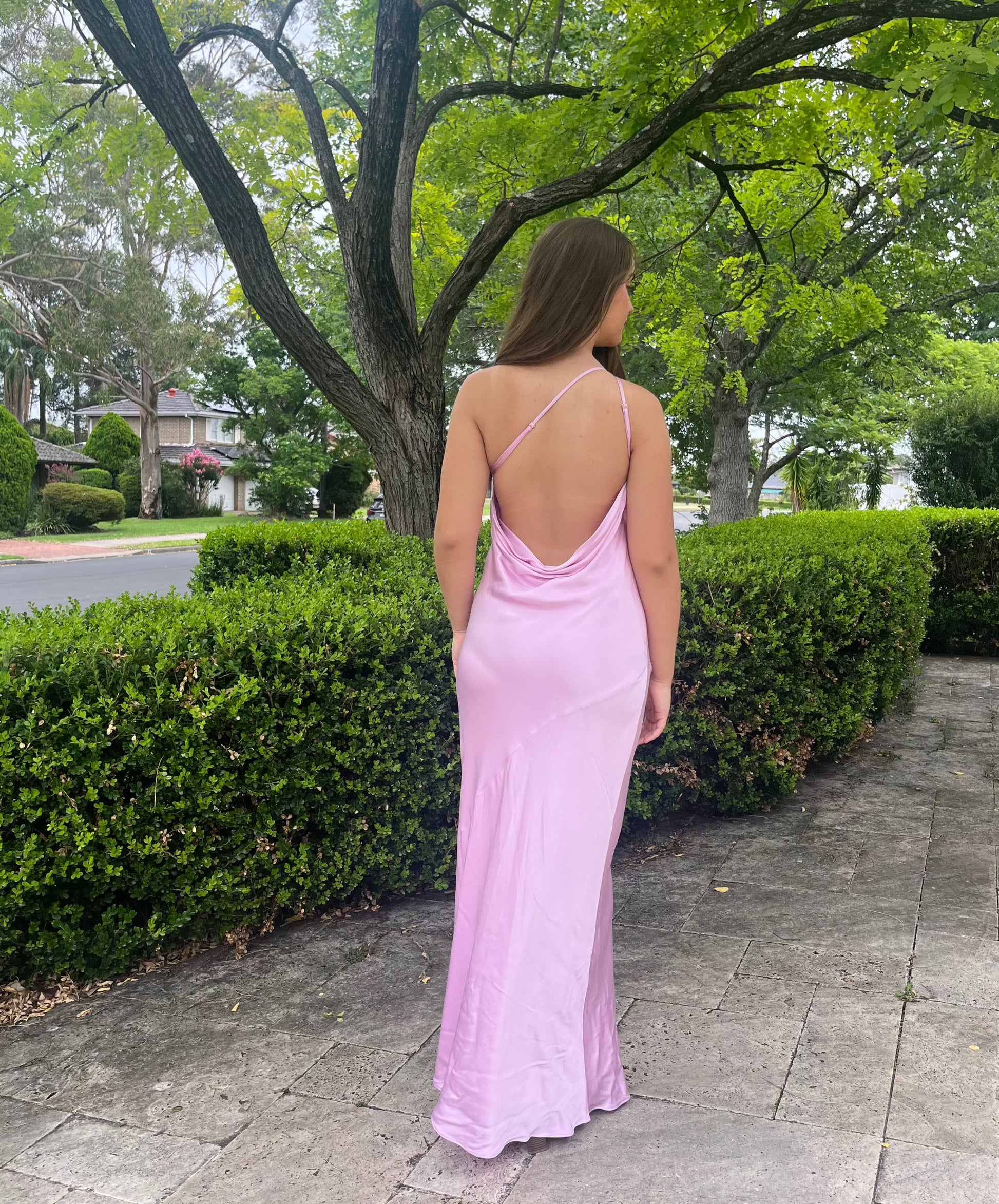 Cowl back maxi dress on sale