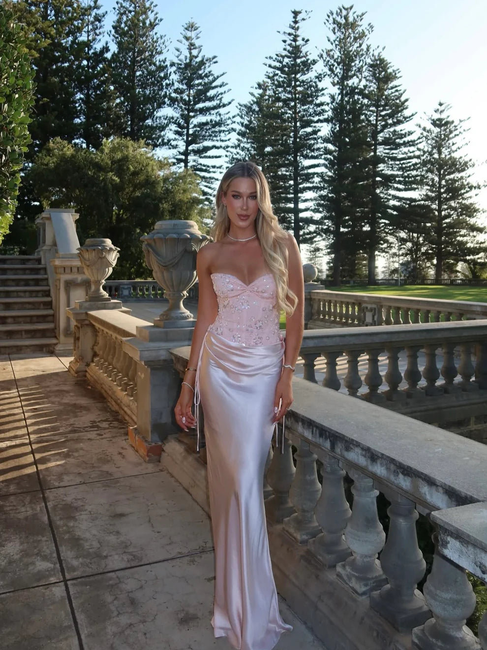 Verity Bustier and Evelyn Maxi Skirt