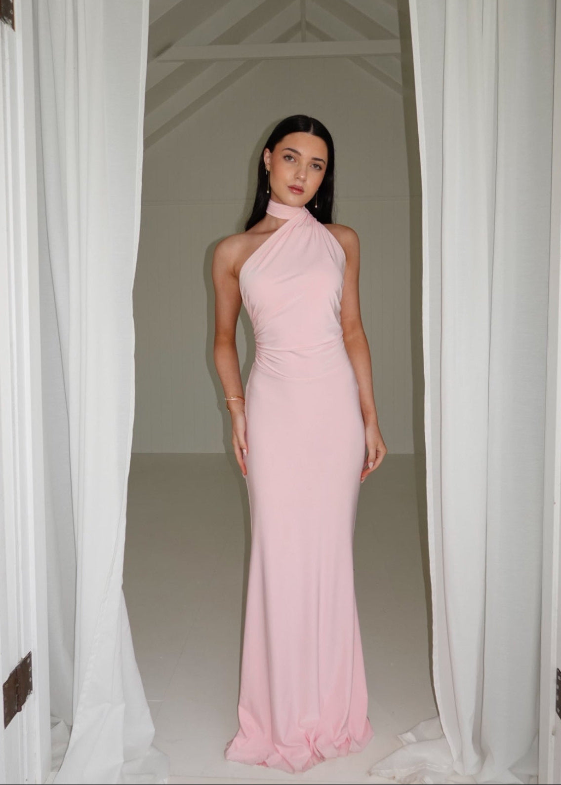 Natalie Rolt Fabienne Gown in Blossom Pink – Hills Shire Hire