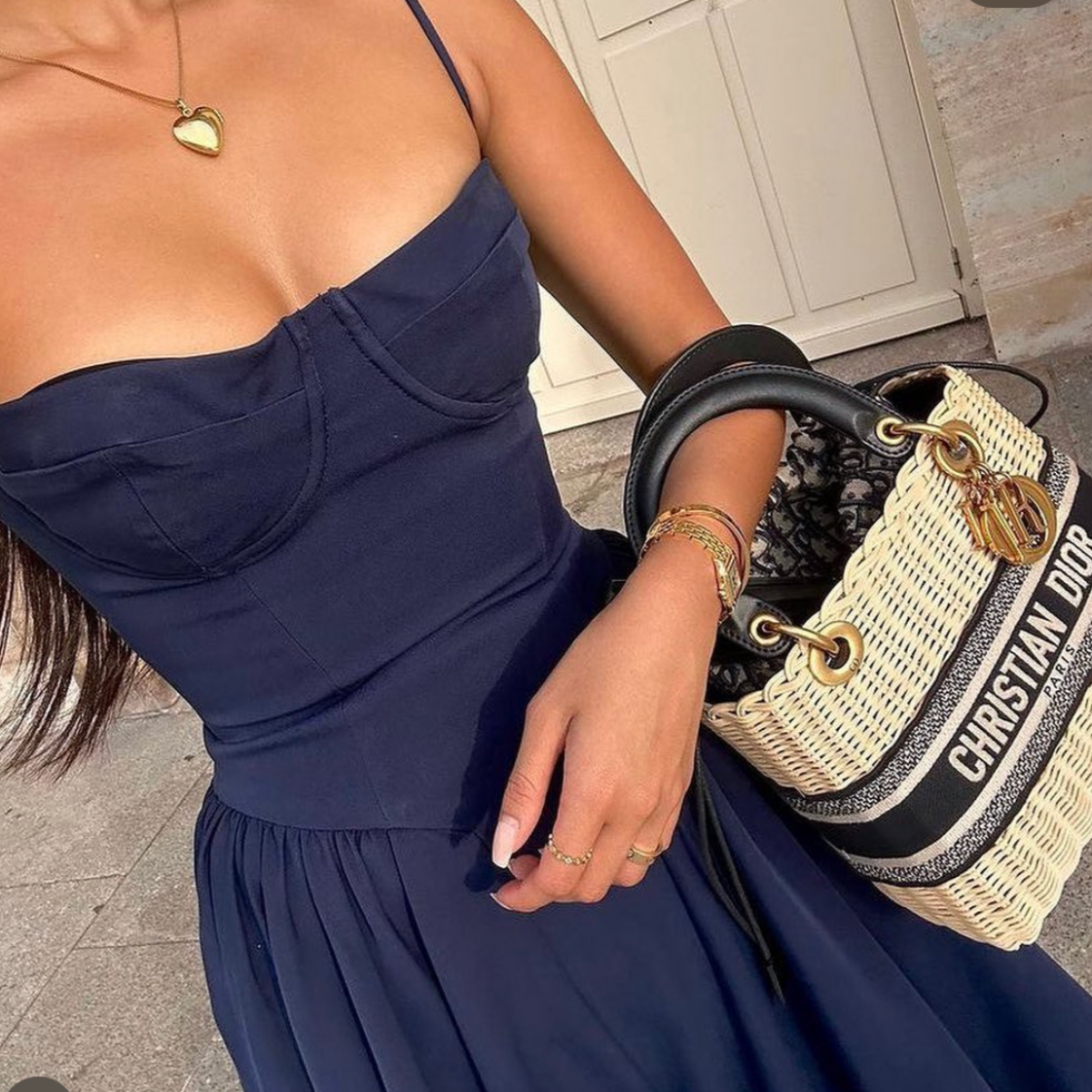 House of CB Samaria Corset Sundress Midi Dress – Hills Shire Hire