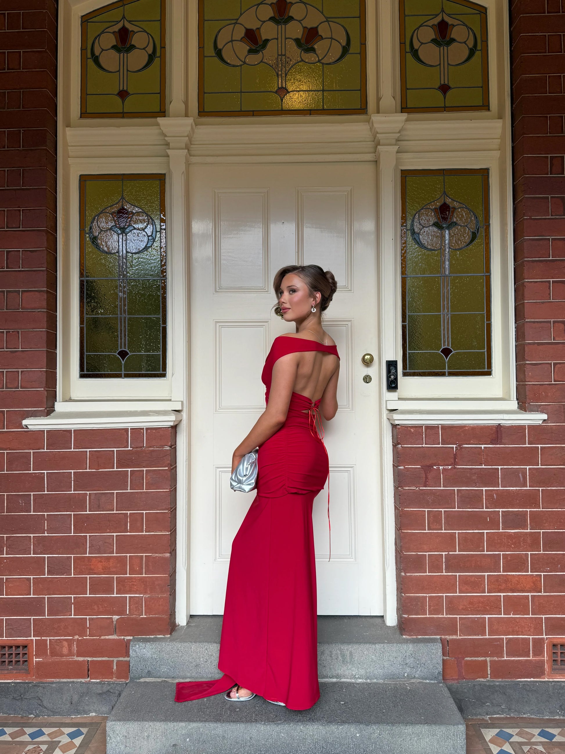pure red dress 100% Real Silk Red Dress,High Quality Extra Full Length Slip Dress, Adjustable Spaghetti Straps,Pure Silk Deep V Neck Bias Cut Dress