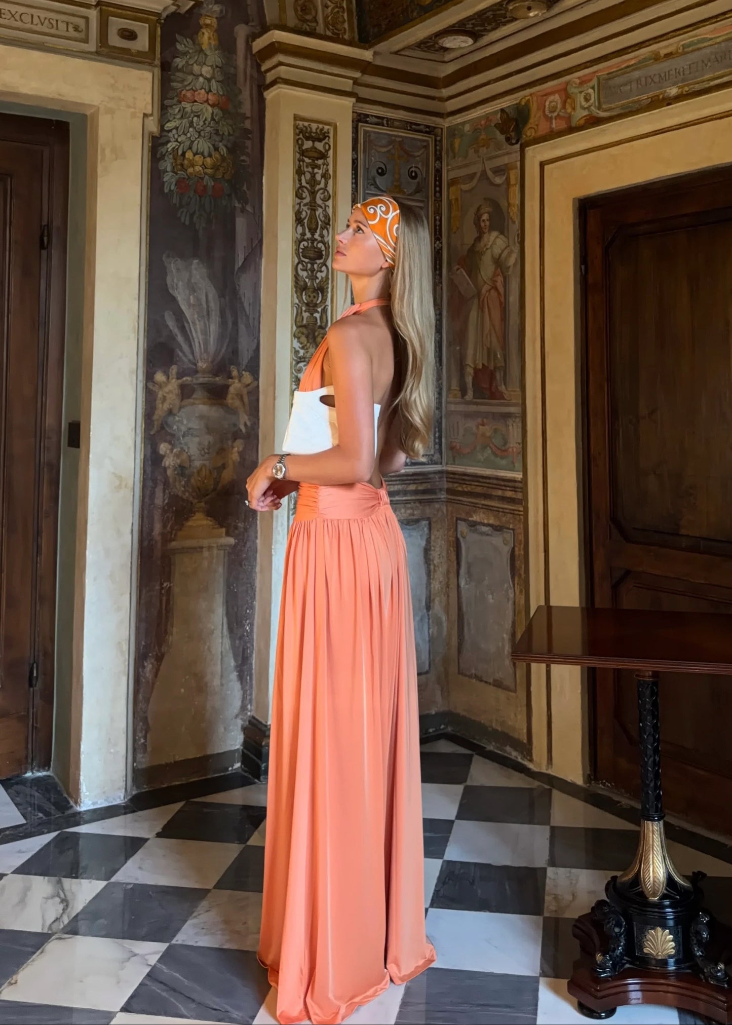 Santina Maxi (Tangerine)