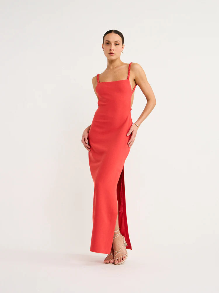 red sir dress Sir the Label Spoerri Backless Gown Red Size 1 / AU 8
