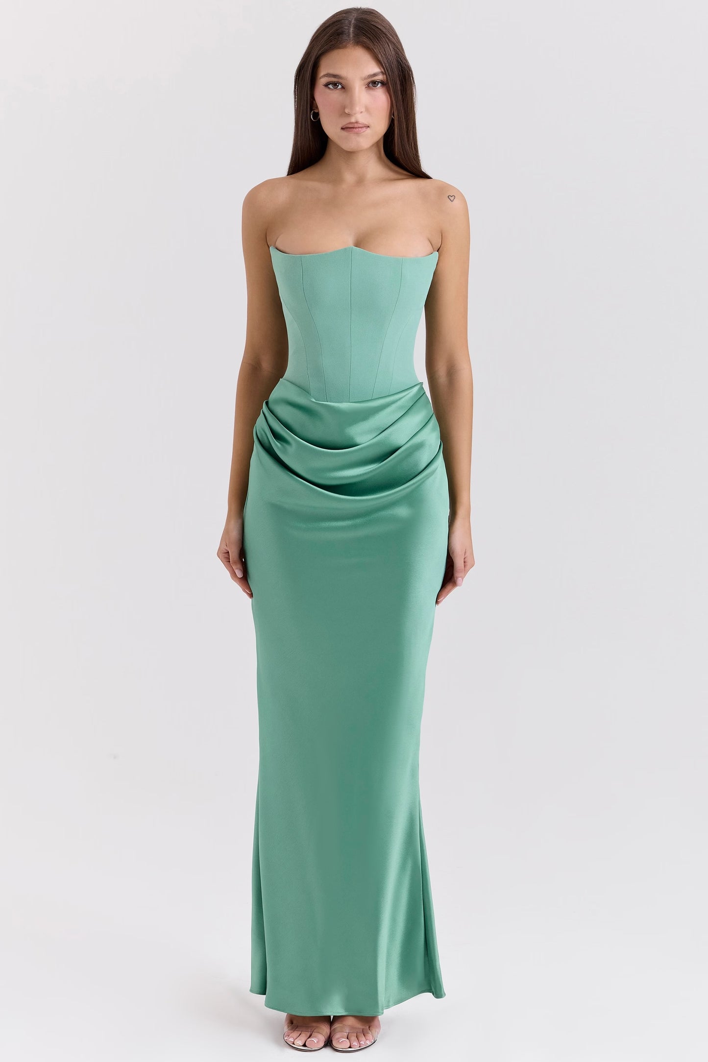 Persephone Corset Maxi (Green)